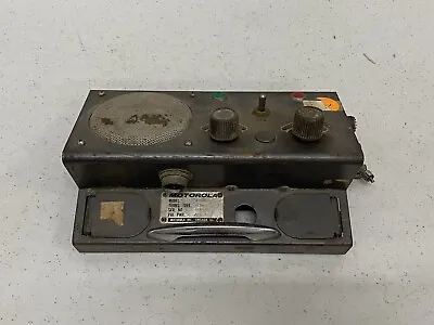 Vintage Motorola FM Mobile 2-Way Squad Car Radio Front Receiver Plate 1954 • $49.99