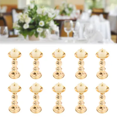 Exquisite 10PCS 2kg Metal Candle Holders For Weddings Special Events Decor UK • £17