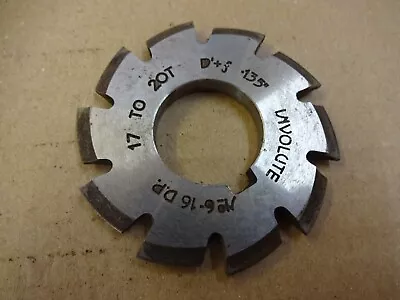 16DPNo.6. 14 1/2 Degree Gear Involute Cutter Dividing Head • £24