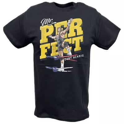 Mr Perfect Curt Hennis Top Rope Pose Black T-shirt • $27.99