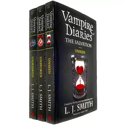 Vampire Diaries The Salvation Collection Books 11-13 Set By L. J. Smith Unseen • £13.38