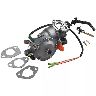 Fuel Efficiency With Dual Fuel Carburetor Conversion Kit For Honda GX390 188F • £53.34
