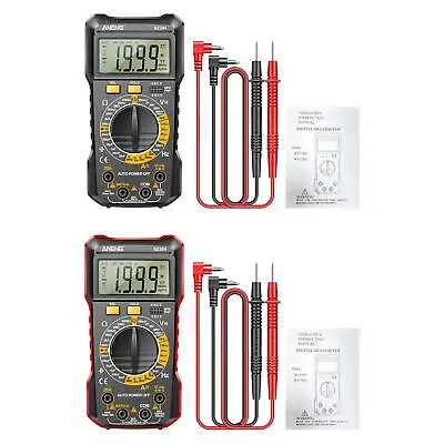 Digital Multimeter Multifunction Auto Ranging Electrical Pocket Tester Tool • £14.98