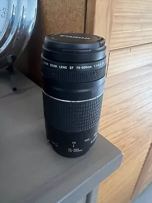 Canon Ef 75-300mm Lens Mint Condition • $150