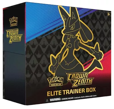 $87.50 • Buy Pokemon TCG Crown Zenith - Elite Trainer Box IN STOCK