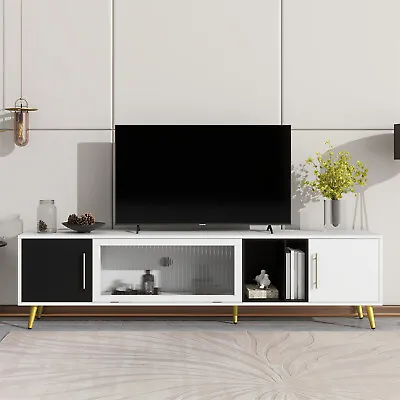 TV Stand Cabinet Entertainment Center Media Console Table For TV Up To 80  US • $194.99