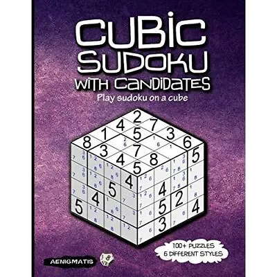 £11.77 • Buy Cubic Sudoku With Candidates: Play Sudoku On A Cube - Paperback NEW Aenigmatis 1