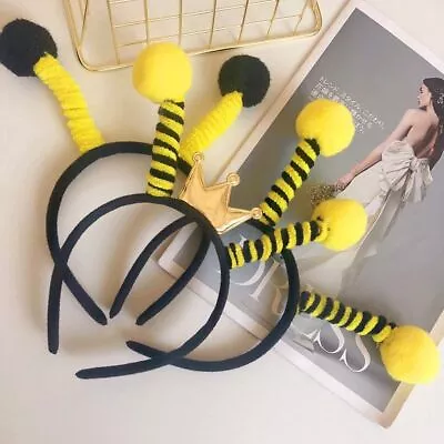 £3.01 • Buy Hair Hoop Korean Style Headwear Bee Tentacle Headband Children Hair Accessories