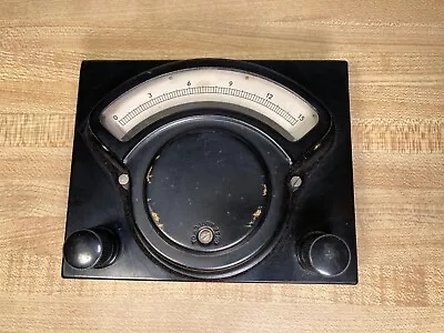 Vintage DC Ammeter 0-15A - Westinghouse? • $20