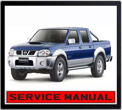 Nissan Navara D22 1997-2008 SERVICE REPAIR MANUAL IN DVD • $9.99