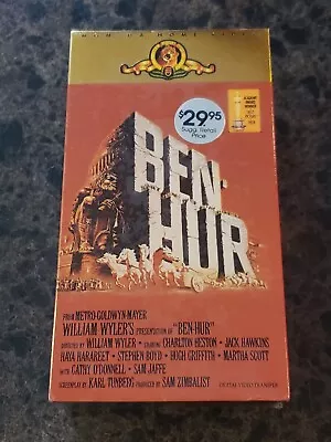 BRAND NEW Ben-Hur (VHS; 1988) Charlton Heston RARE Sealed OOP • $17.99