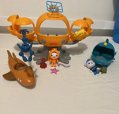 Octonauts Above And Beyond Octopod Play Set Gup A & Gup B Bundle • £37