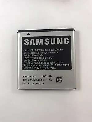 £2.76 • Buy Genuine Original Samsung EB575152VU Replacement Battery Samsung I9000 Galaxy S