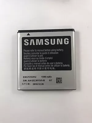 £2.76 • Buy Genuine Original Samsung EB575152VU Replacement Battery Samsung I9000 Galaxy S