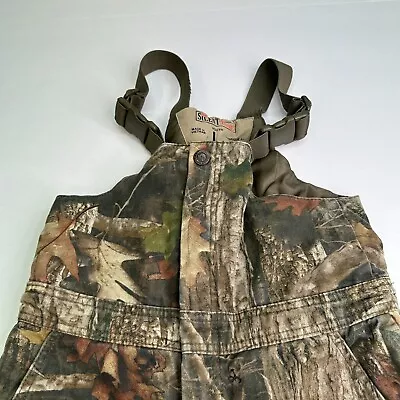 Redhead Silent-Hide Overalls Youth L Insulated Camouflage Hunting Bibs • $27.99