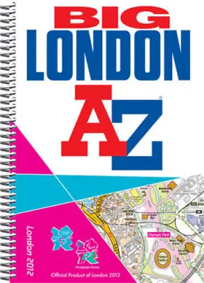 Big London 2012 Street Atlas (London Street Atlases) Geographers A-Z Map Compan • £14.03