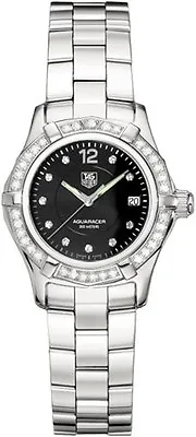 Tag Heuer Aquaracer Waf141d.ba0813 Diamond Bezel Luxury Swiss Steel Ladies Watch • $1963.90