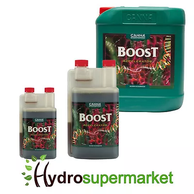 Canna Boost Accelerator Bloom Booster Bud Enhancer Soil Hydroponics 250ml 1l 5l • £22.99