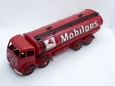 Dinky Toys 942 Foden 14 Ton Tanker In  MOBILGAS  Livery - Excellent Restoration • $104.82
