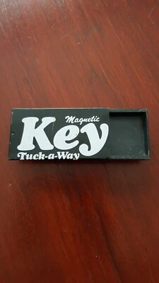 £5.75 • Buy Vintage Magnetic Key Holder Box Storage Tuck-A-Way Hiding Hideaway Place.