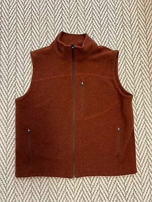 Men’s Ibex Wool Vest Size L • $89