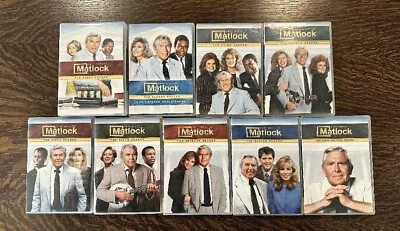 Matlock: The Complete TV Series Season 1-9 (DVD 2013~ 52-Disc Set) • $99