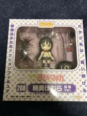 Magical Girl Madoka Magica Homura Akemi  Figure Nendoroid School Uniform Ver. Ja • $51.07