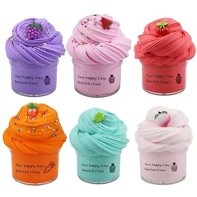 Fluffy Butter Slime Mud Children Clay Soft Rose Plasticity Kids Boys Girls Gift • $8.31