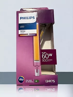 Philips LED Light R7S 118MM 8.1W - 60W Equivalent 900LM White (3000K). • £9.99