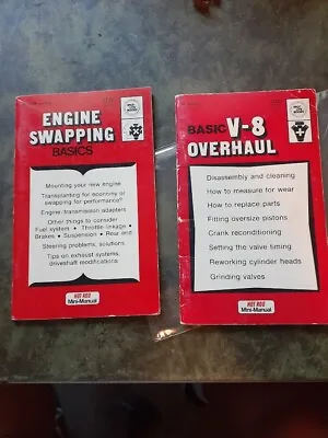 2 HOT ROD Mini Manuals Basic V8 Overhaul & Engine Swapping Basics • $9.99