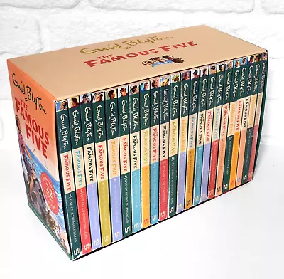 THE FAMOUS FIVE Enid Blyton Complete 22 Book Collection Box Set. Paperback • £19.99