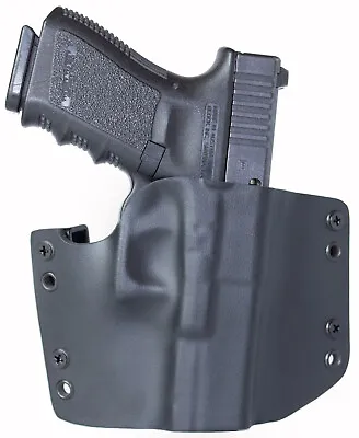 OWB Kydex Gun Holster For SIG Handguns - Matte Black & Black Carbon Fiber • $32.99