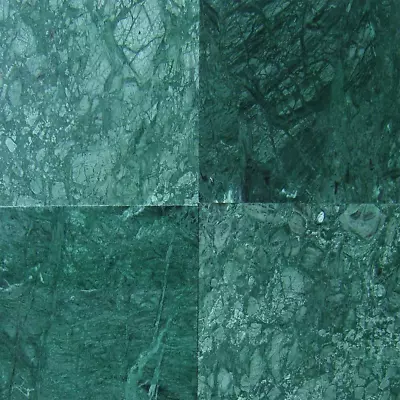 Forest Green Marble Tiles 18x18x1/2  (Full Pallet Sale Only – 162 Sf/pallet) • $808.38