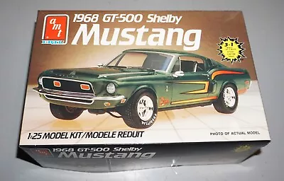 1968 GT-500 Shelby Mustang AMT 1/25 Complete & Unstarted. • $11.99