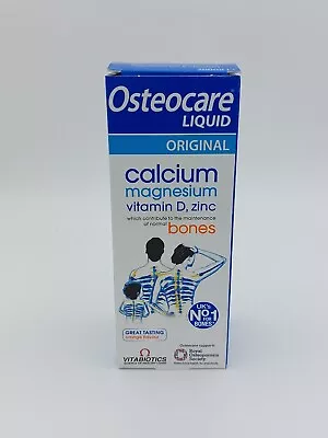 £6.25 • Buy Vitabiotics Osteocare Liquid Original 200ml - Calcium Supplement For Bones