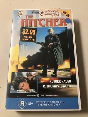 The Hitcher (1986) VHS PAL Warner Home Video Release Videocassette • $20