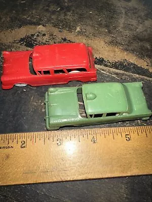 F & F Mold & Die Works Plastic Cars State Police & Ambulance! • $31.62