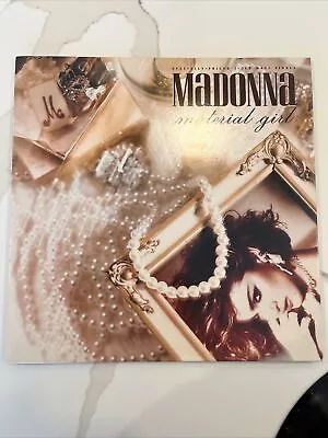 Madonna- Material Girl  12  Vinyl Maxi Single 1985 OG  Sire Label • $3.25