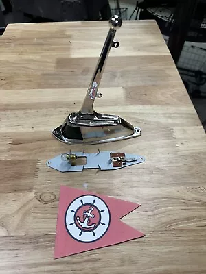 New Murray Pedal Car Pedal Boat Navigation Light W/chrome Mast&flag • $144