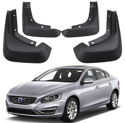 Genuine Front & Rear Molded Splash Guards Mud Flaps FOR 2011-2018 Volvo S60 • $29.99