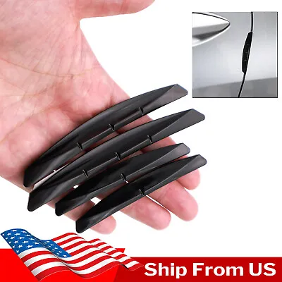 4X Car Door Edge Gap Guard Anti- Collision Corner Bumper Strip Scratch Protector • $7.97