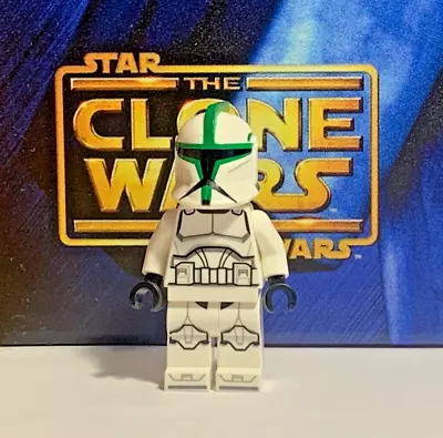 Lego Star Wars Phase 1 Green Company Clone Trooper Minifigure • $20