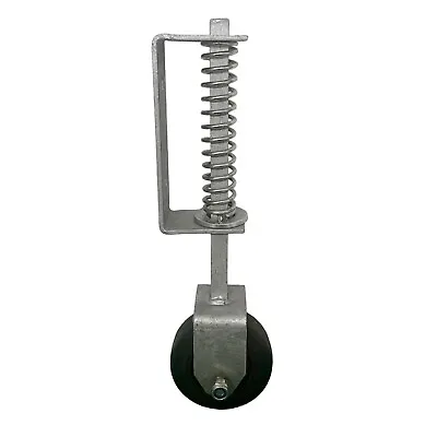 Heavy Duty Gate Wheel Spring Loaded Galvanised Support Jockey Door Stable Castor • £24.99