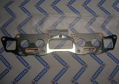 DATSUN 1200 Ute Late A12 Round Ports Manifold Gasket (For NISSAN B310 B122 Ute) • $127.38