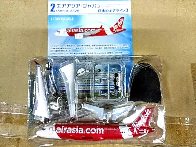 $20.48 • Buy F-toys Japan Airliner 3 - 02 Airbus A320 Air Asia Aircraft Model Kit (1:300)