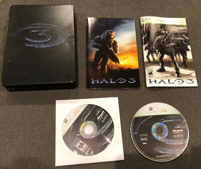 $16.95 • Buy Halo 3 Limited Edition Collectors Steelbook (Xbox 360, 2007) TESTED!!