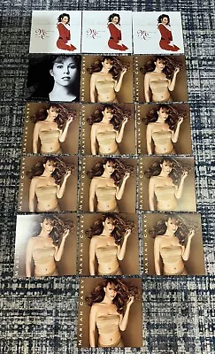 Lot Of 15 Mariah Carey Promo 2-Sided Poster Flats 12” Butterfly Daydream Fantasy • $150