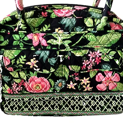 Vera Bradley Botanica Quilted Tote Bag Purse Cottage Core Multi Compartment • $49.99