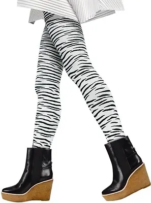 Zebra Print Tights • £13.29