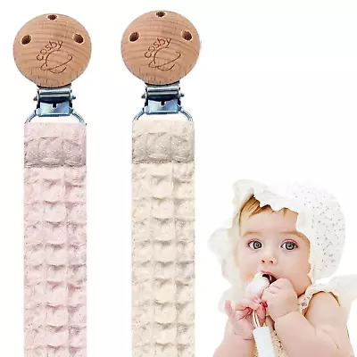 Pacifier Clip Nordic Design Neutral Colors For Girls And Boys - 2 Units Pacifier • $8.99